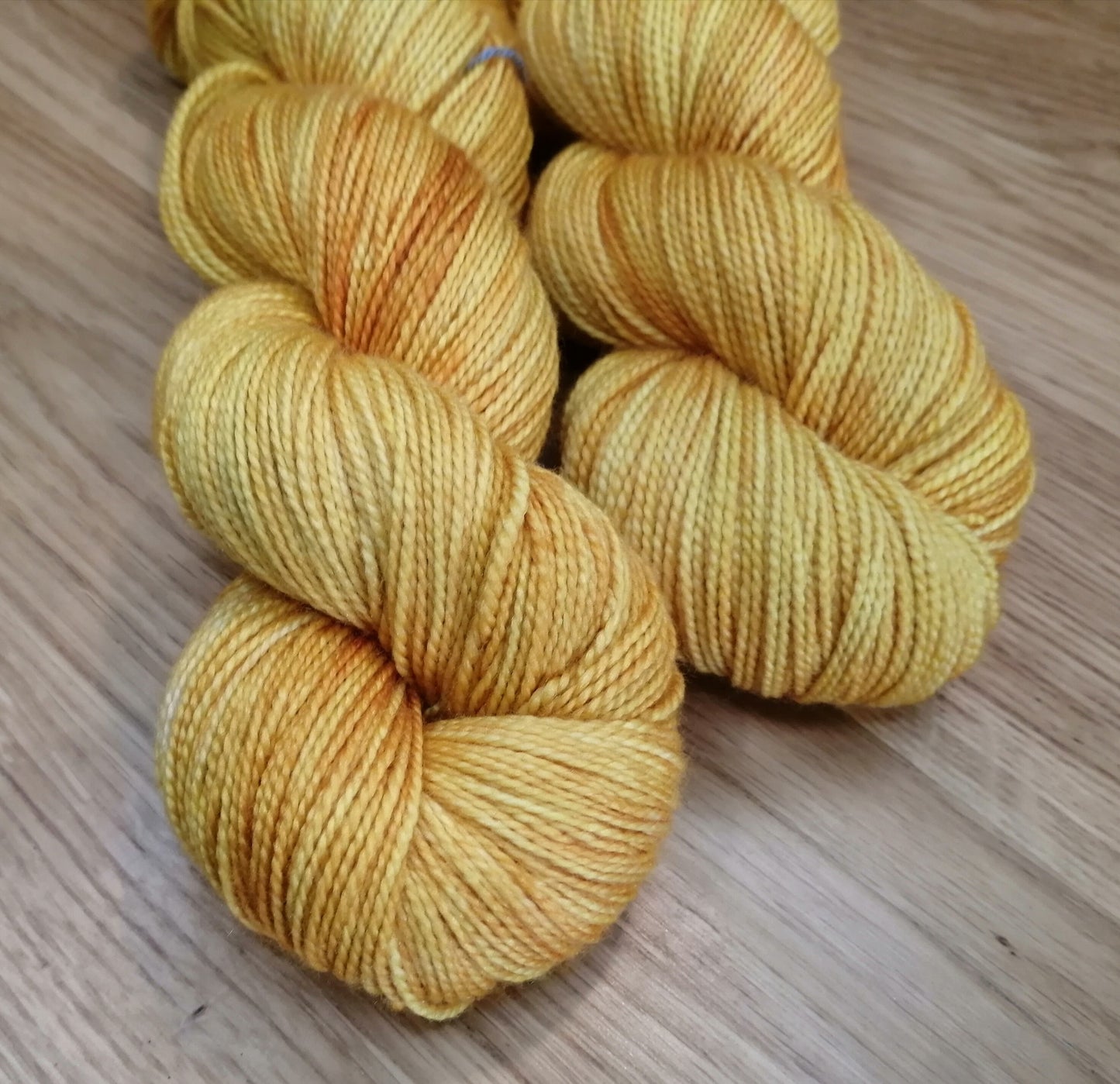 Buttercup -Hand dyed Merino/Silk 4ply Yarn, 80/20, 100g skein, 365m approx.