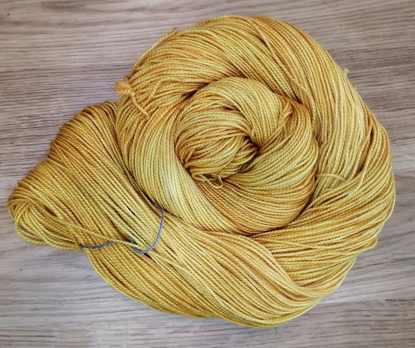 Buttercup -Hand dyed Merino/Silk 4ply Yarn, 80/20, 100g skein, 365m approx.